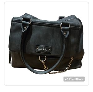 Nicole Miller New York purse NWOT dark gray